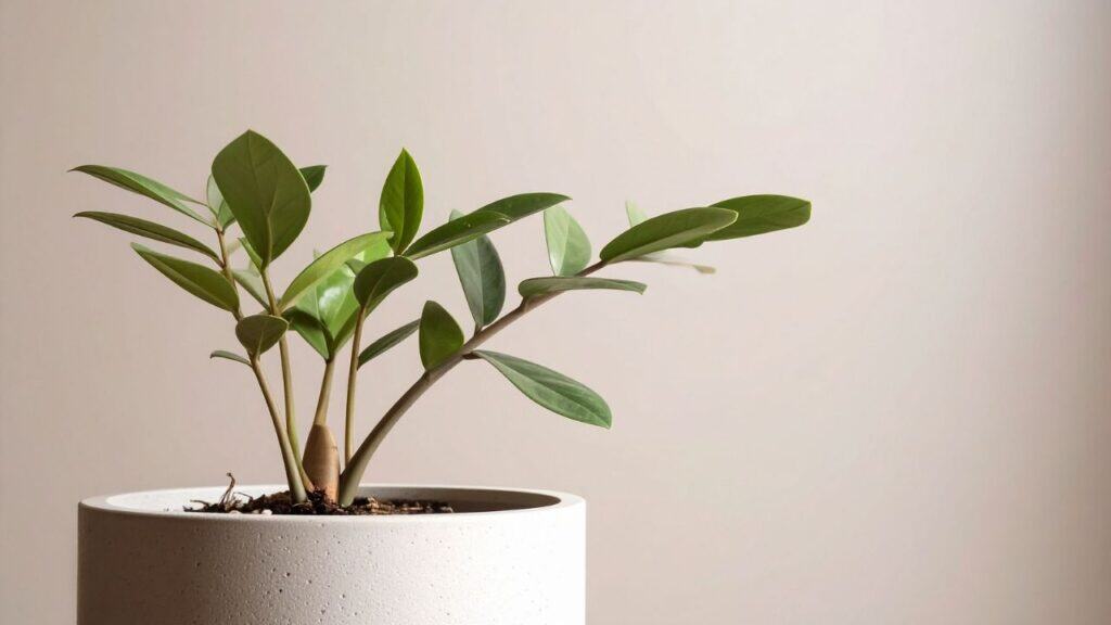 ZZ Plant is great for classroom plants.