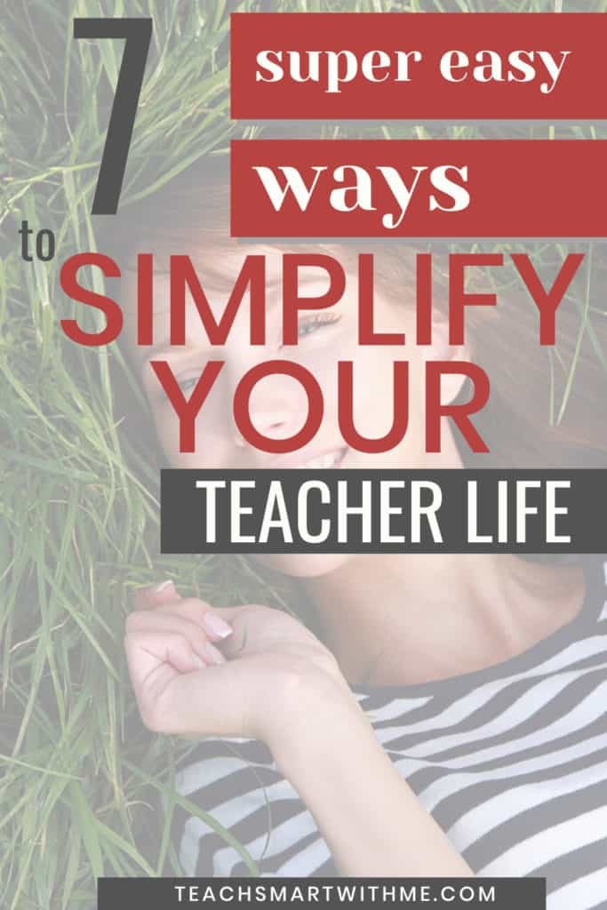 simplify your teacher life