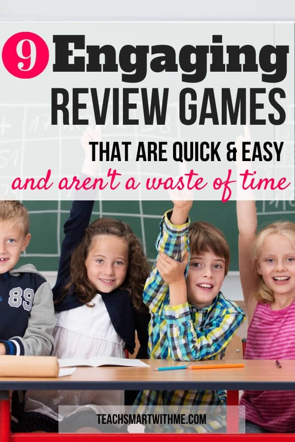 Looking for ideas for engaging classroom review games that work? Read to find some quick and easy review games for primary students that won't waste your time!
