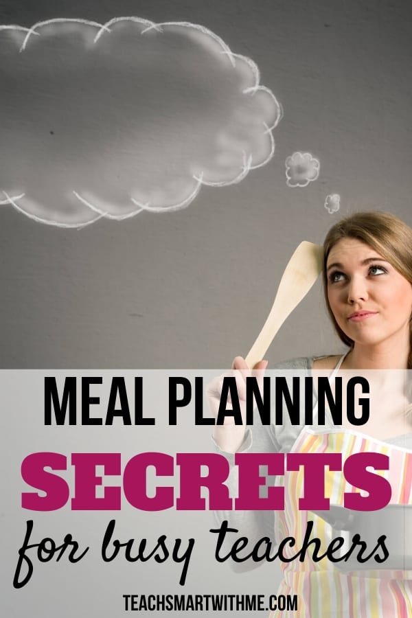 easy meal planning tips for busy teachers