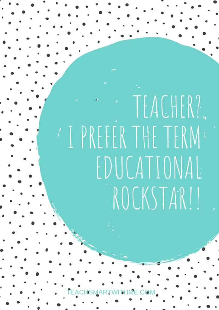 The Best 12 Inspirational Quotes for Teachers + Freebie - TEACH SMART with me
