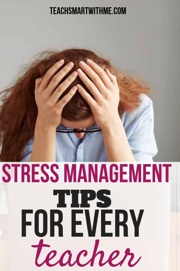 Stress management tips for teachers