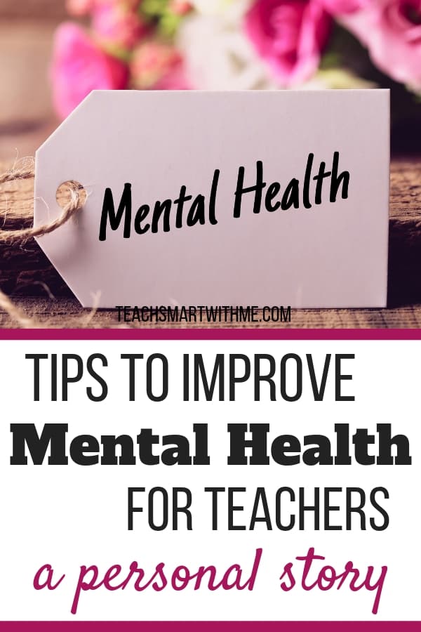 Mental health care for teachers